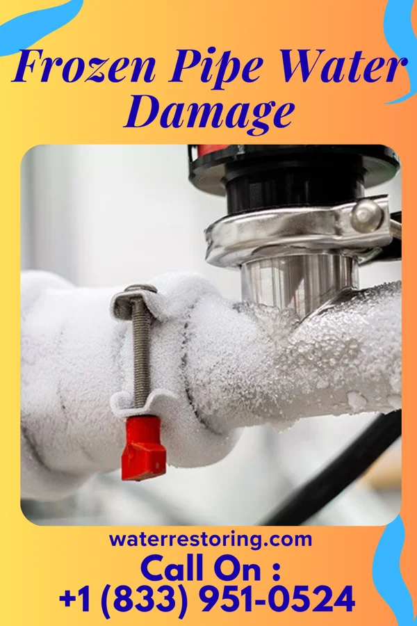 Frozen Pipe Water Damage in Leary, TX